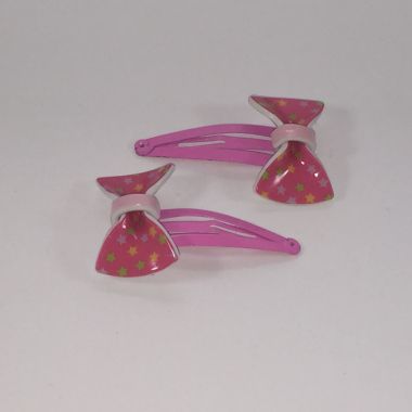 Snap clip with bow