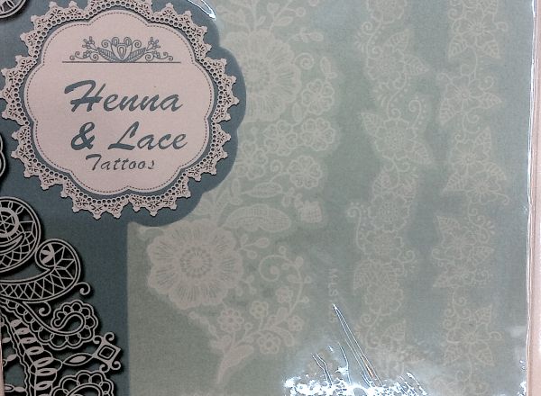 Henna lace tattoo
