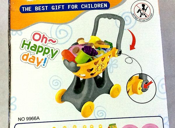 Cutlery trolley play set