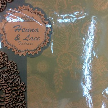 Henna lace tattoo