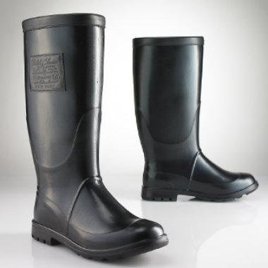 Rubber boots