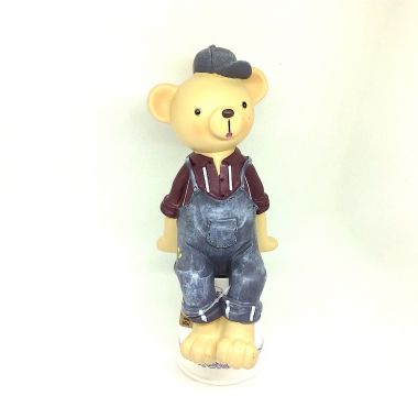 Bear ornament 20x9 cm