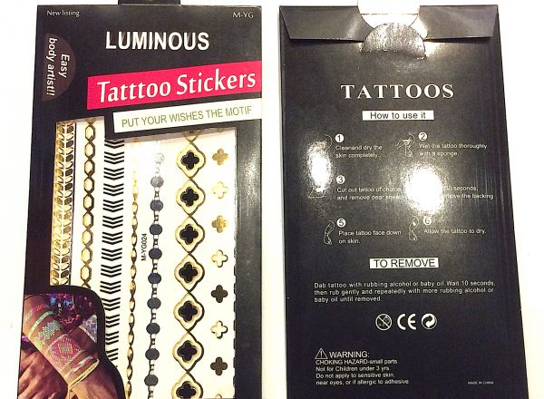 Glow in the dark tattoo