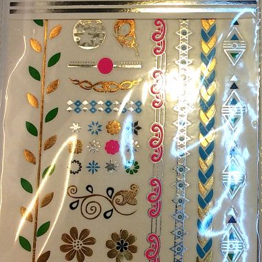 Metallic tattoo