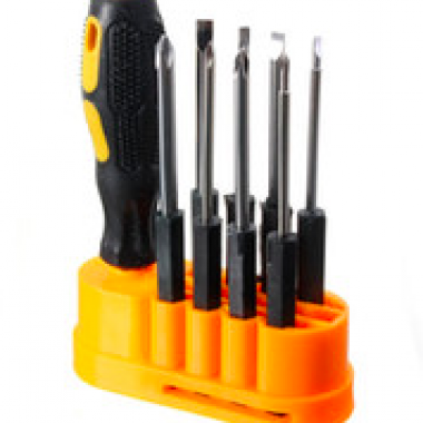 Screwdriver set 9 pieces