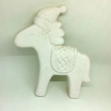 Deer ornament set 4 pieces