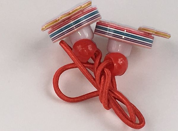 Elastics with pinapple