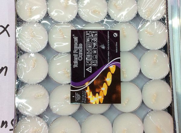 Tealights candle
