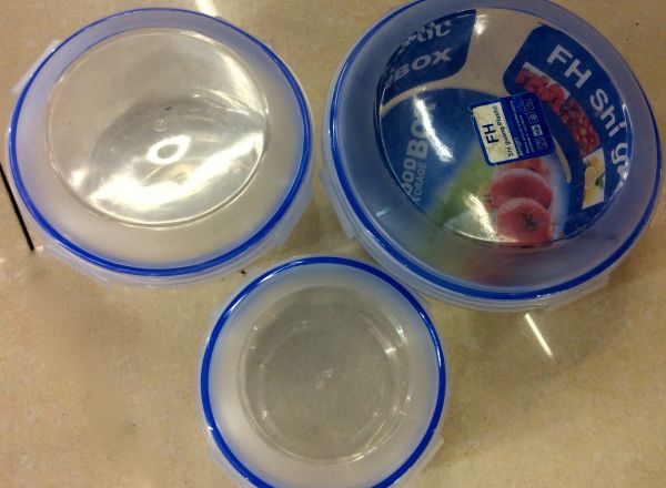 Food container 3 pieces