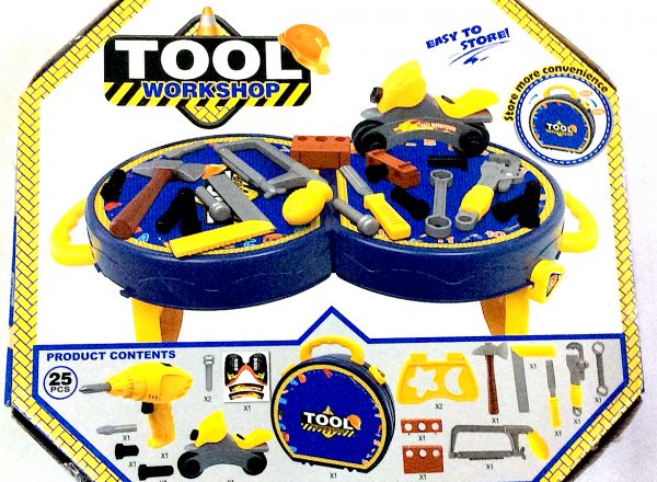 Tool workshop play set