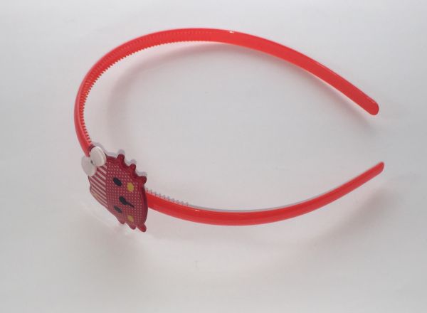 Head band with patterned cat shape