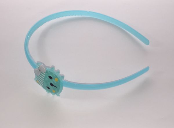 Head band with patterned cat shape