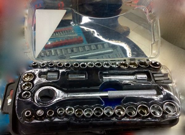 Socket set 40 pieces