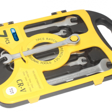 Ratchet wrench set 7 pieces