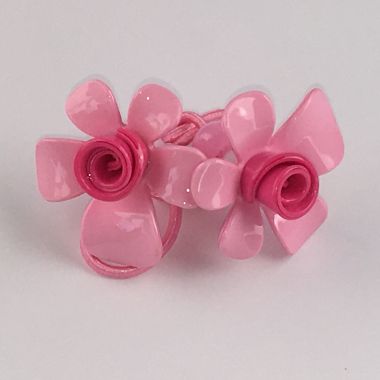 Elastics with flower